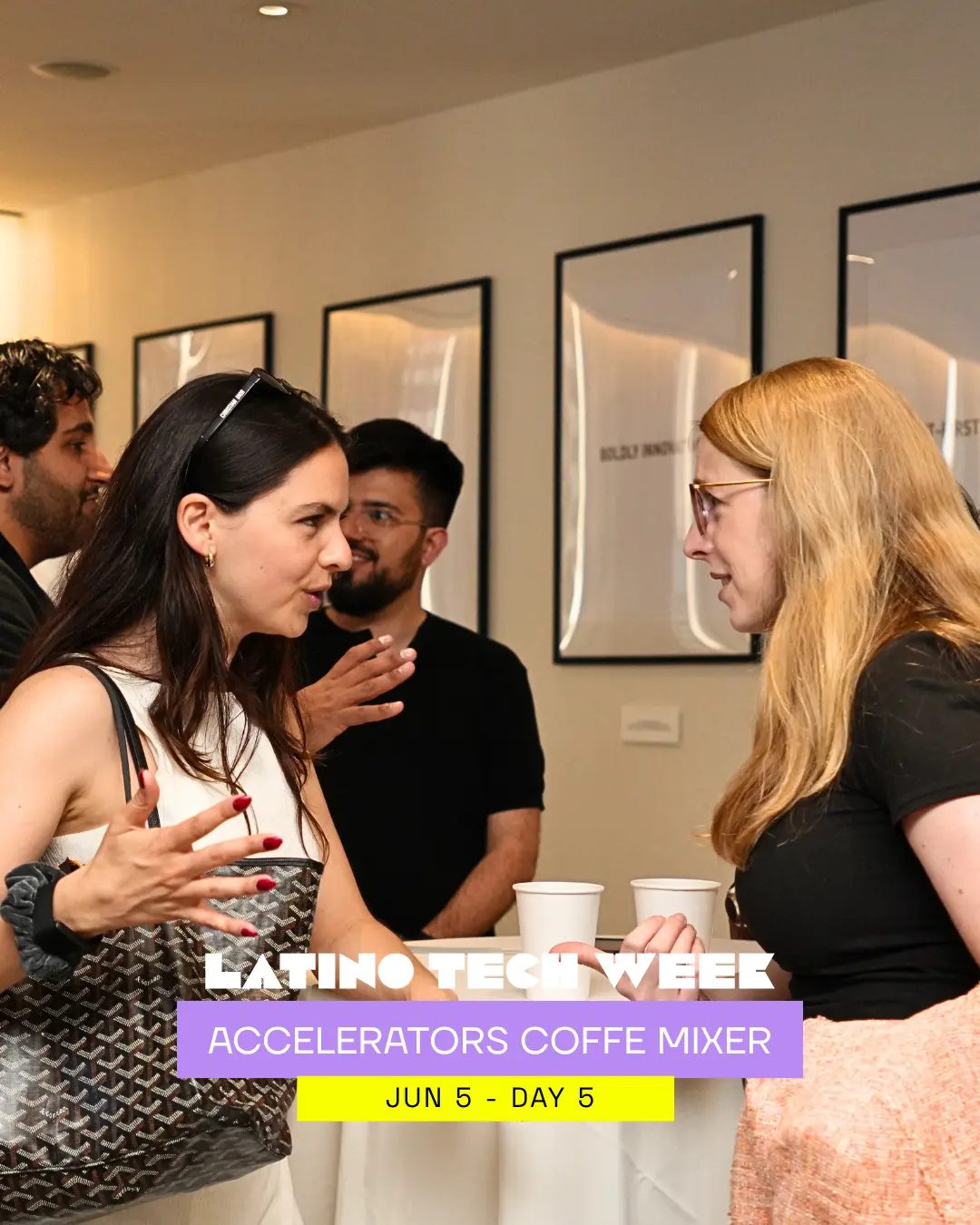 Accelerators Coffee Mixer — Latino Tech Week 2026, Jun 5 · Day 5